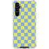 Neon Checkered Galaxy A54 5G Clear Case
