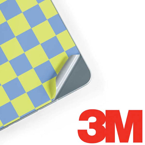 Neon Checkered Galaxy Book 12in Skin