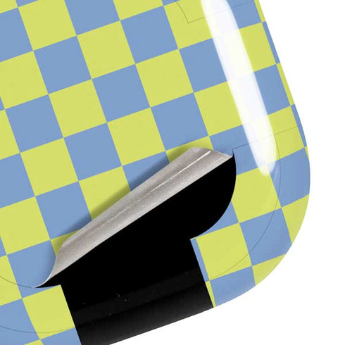 Neon Checkered Galaxy Buds Pro Skin