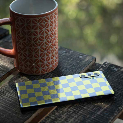 Neon Checkered Galaxy Note 10 Plus Skin
