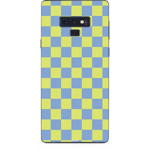 Neon Checkered Galaxy Note 9 Skin