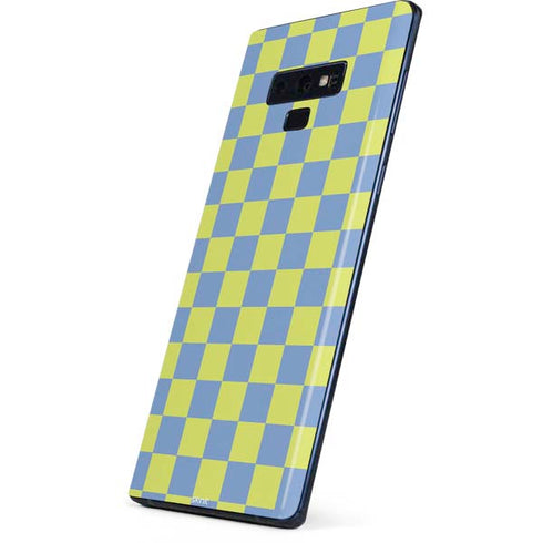 Neon Checkered Galaxy Note 9 Skin