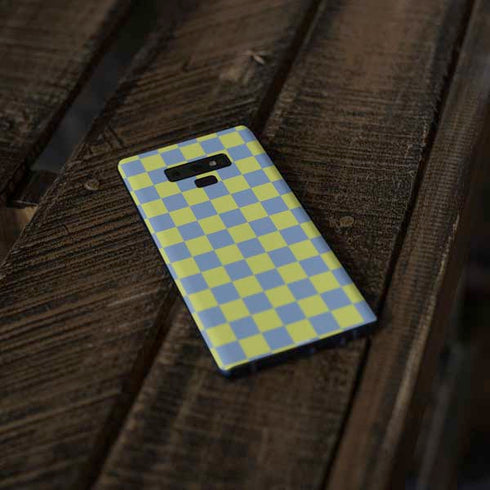 Neon Checkered Galaxy Note 9 Skin