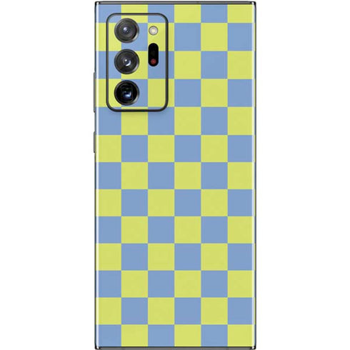 Neon Checkered Galaxy Note20 Ultra 5G Skin