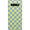 Neon Checkered Galaxy S10 Skin