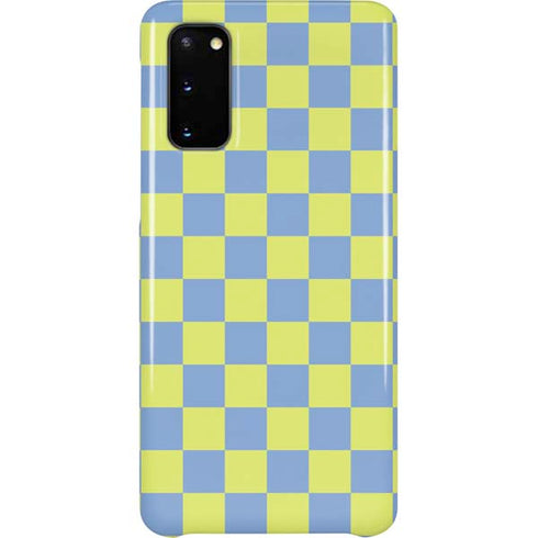 Neon Checkered Galaxy S20 Lite Case