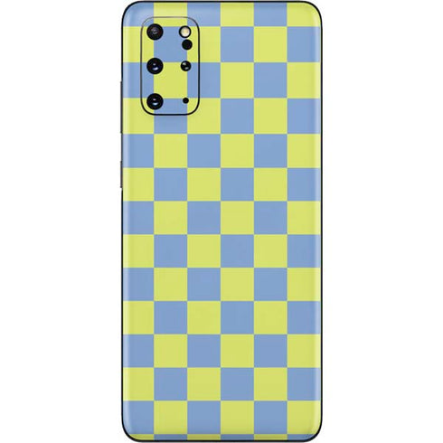 Neon Checkered Galaxy S20 Plus Skin