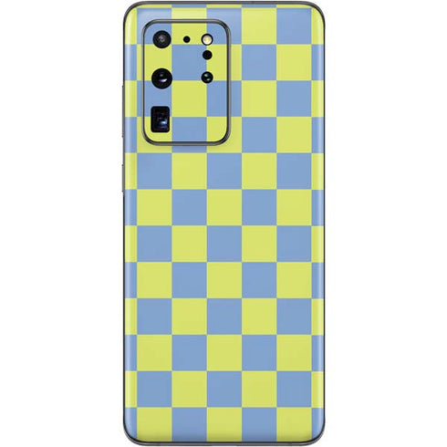 Neon Checkered Galaxy S20 Ultra 5G Skin