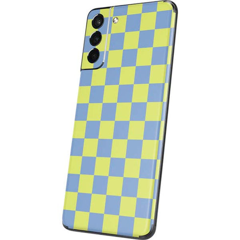 Neon Checkered Galaxy S21 5G Skin