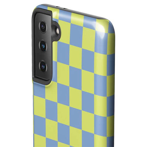 Neon Checkered Galaxy S21 Plus 5G Pro Case
