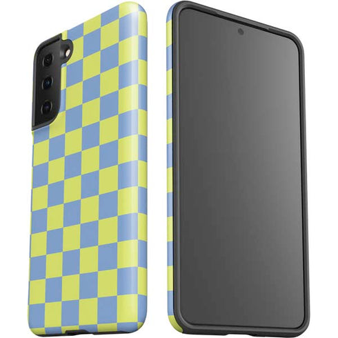 Neon Checkered Galaxy S21 Plus 5G Pro Case