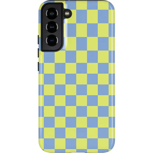 Neon Checkered Galaxy S22 Plus Pro Case