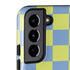 Neon Checkered Galaxy S22 Plus Pro Case