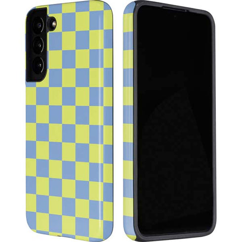 Neon Checkered Galaxy S22 Plus Pro Case