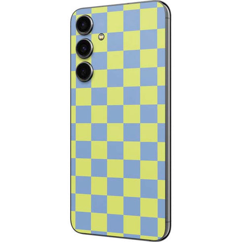 Neon Checkered Galaxy S23 FE Skin