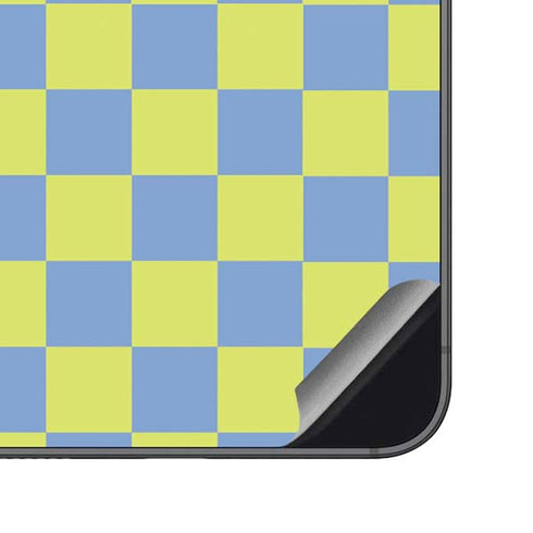 Neon Checkered Galaxy S23 FE Skin