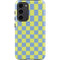 Neon Checkered Galaxy S23 Plus Pro Case