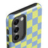Neon Checkered Galaxy S23 Plus Pro Case