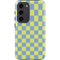 Neon Checkered Galaxy S23 Pro Case