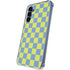 Neon Checkered Galaxy S24 Clear Case