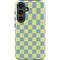 Neon Checkered Galaxy S24 Plus Impact Case