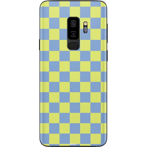 Neon Checkered Galaxy S9 Plus Skin