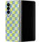 Neon Checkered Galaxy Z Fold4 5G Skin