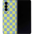 Neon Checkered Galaxy Z Fold4 5G Skin