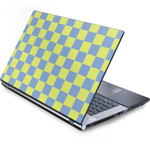Neon Checkered Generic Laptop Skin