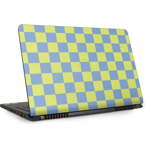 Neon Checkered Dell Inspiron Skin