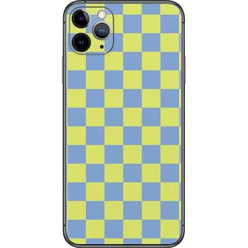 Neon Checkered iPhone 11 Pro Max Skin