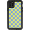 Neon Checkered iPhone 11 Pro Waterproof Case
