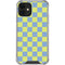 Neon Checkered iPhone 12 Clear Case