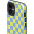 Neon Checkered iPhone 12 Impact Case