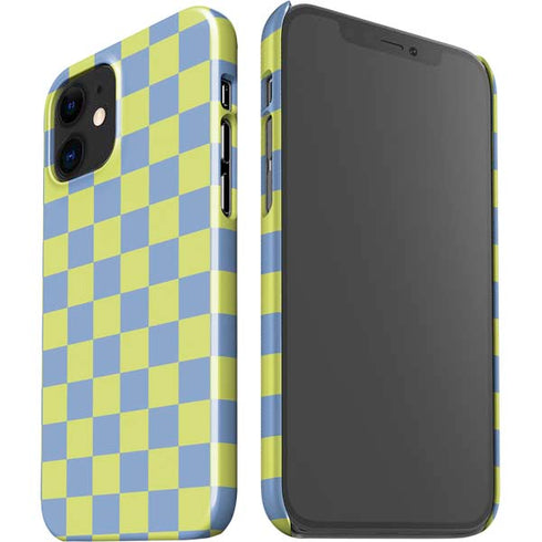 Neon Checkered iPhone 12 Mini Lite Case