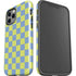 Neon Checkered iPhone 12 Pro Impact Case
