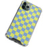 Neon Checkered iPhone 12 Pro Max Clear Case