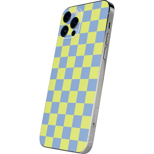 Neon Checkered iPhone 12 Pro Max Skin