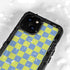 Neon Checkered iPhone 13 Mini Waterproof Case