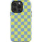 Neon Checkered iPhone 13 Pro Impact Case