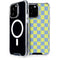 Neon Checkered iPhone 13 Pro Max MagSafe Case
