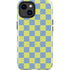 Neon Checkered iPhone 15 Plus Impact Case