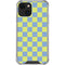 Neon Checkered iPhone 14 Plus Clear Case