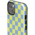 Neon Checkered iPhone 15 Impact Case