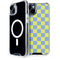 Neon Checkered iPhone 15 Plus MagSafe Case