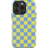 Neon Checkered iPhone 15 Pro Impact Case