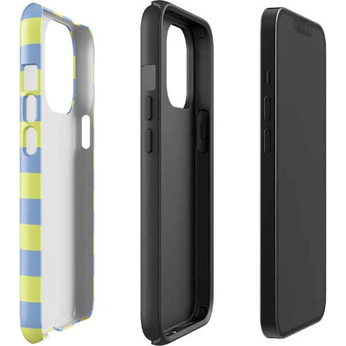 Neon Checkered iPhone 15 Pro Impact Case