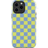 Neon Checkered iPhone 14 Pro Max Impact Case