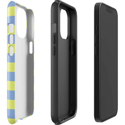 Neon Checkered iPhone 14 Pro Max Impact Case