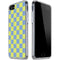 Neon Checkered iPhone SE (2nd & 3rd Gen) Clear Case